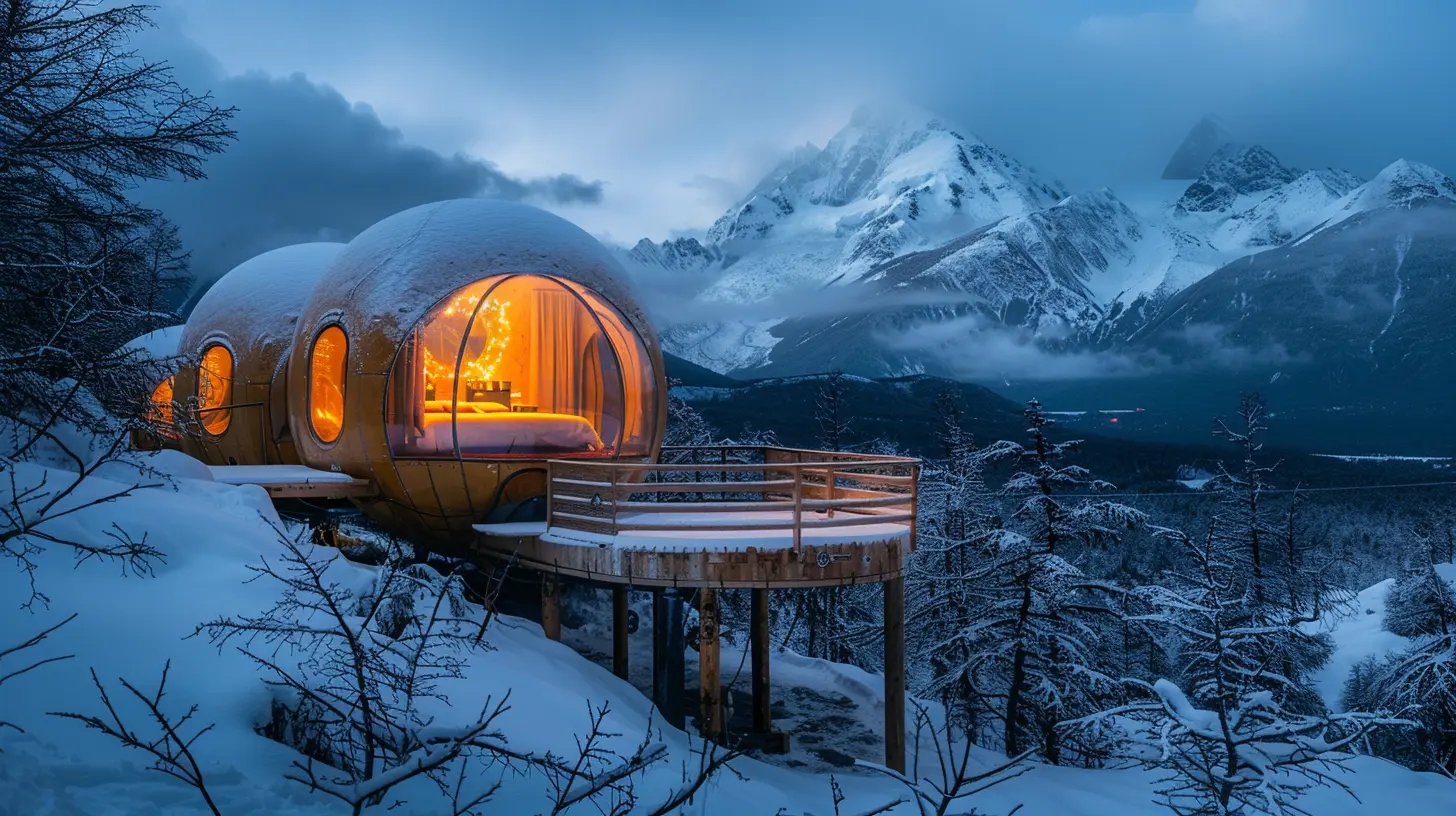 Bubble Rooms: Sleep Beneath the Night Sky