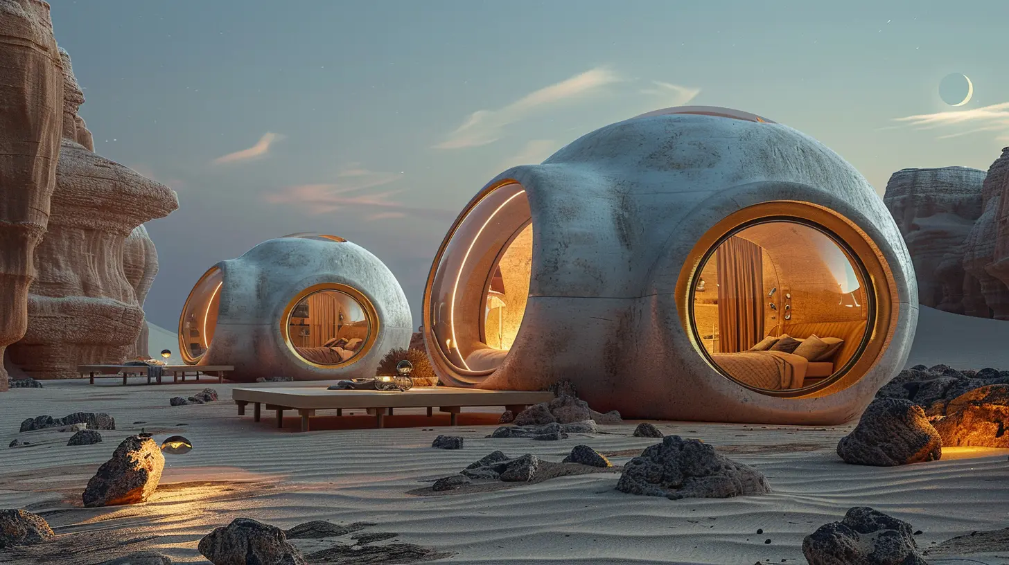 Desert Domes: Futuristic Stays in Remote Landscapes