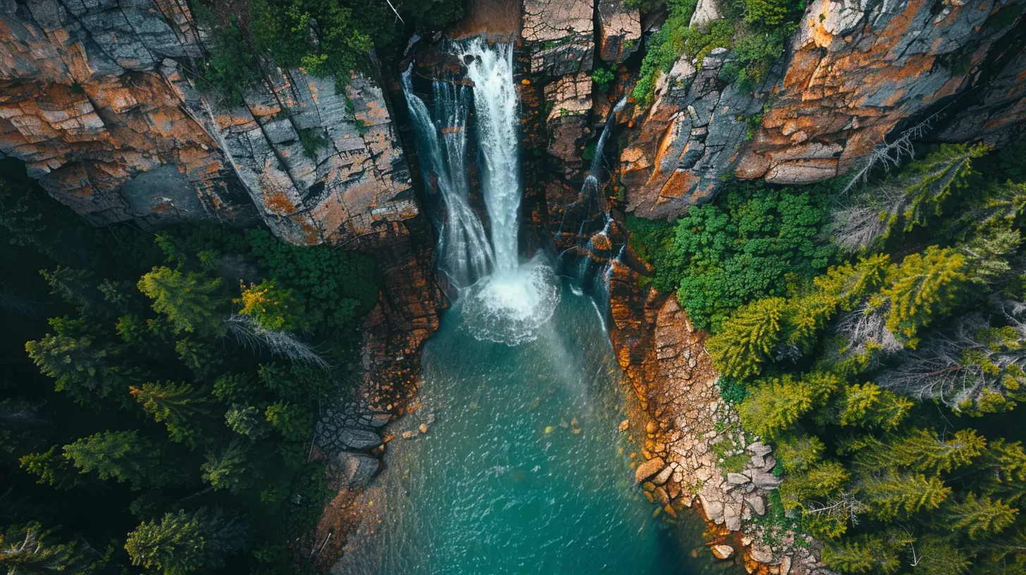Discovering Waterfalls from Above: Best Drone Photography Locations