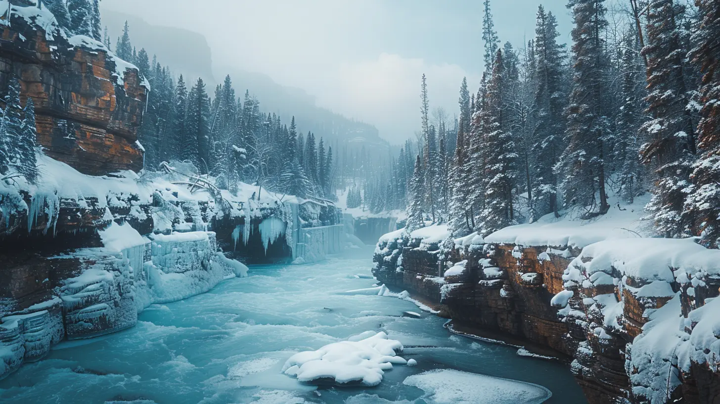 Exploring Frozen Waterfalls: Winter's Natural Wonders