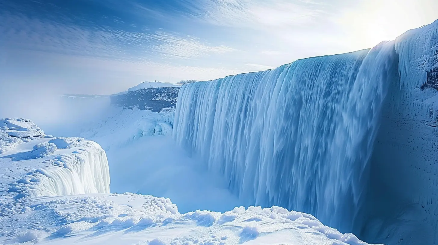 Frozen in Time: Winter’s Transformative Touch on Famous Waterfalls