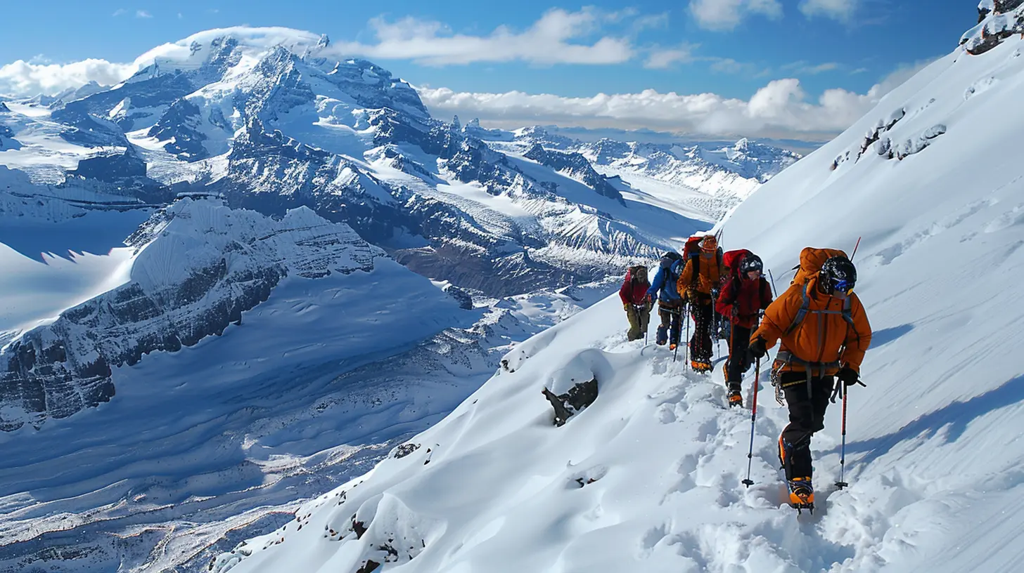 Glacier Trekking: A World of Ice and Solitude