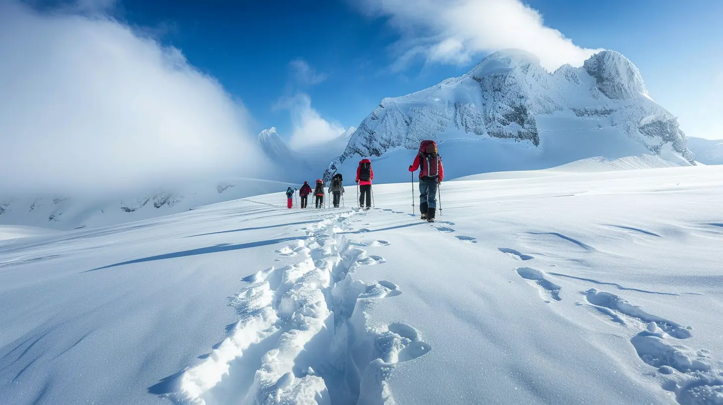 Glacier Trekking: A World of Ice and Solitude