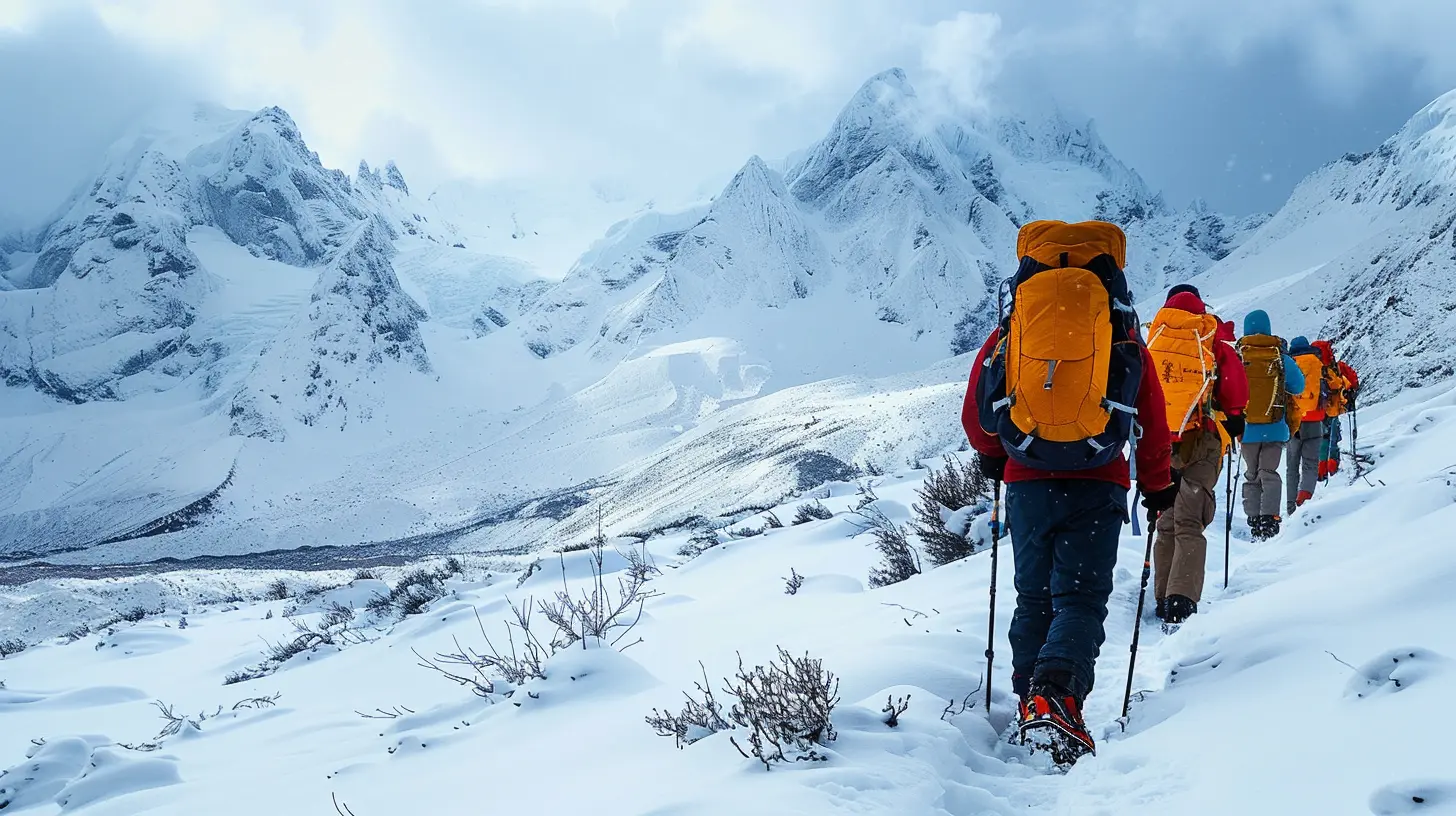 Glacier Trekking: A World of Ice and Solitude