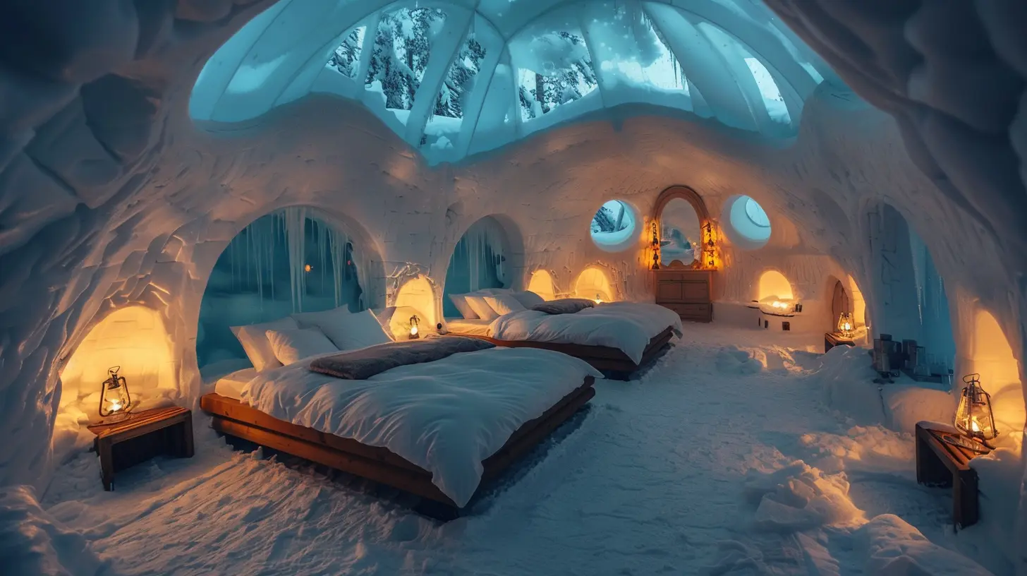 Igloo Hotels: Chill in a Winter Wonderland Escape