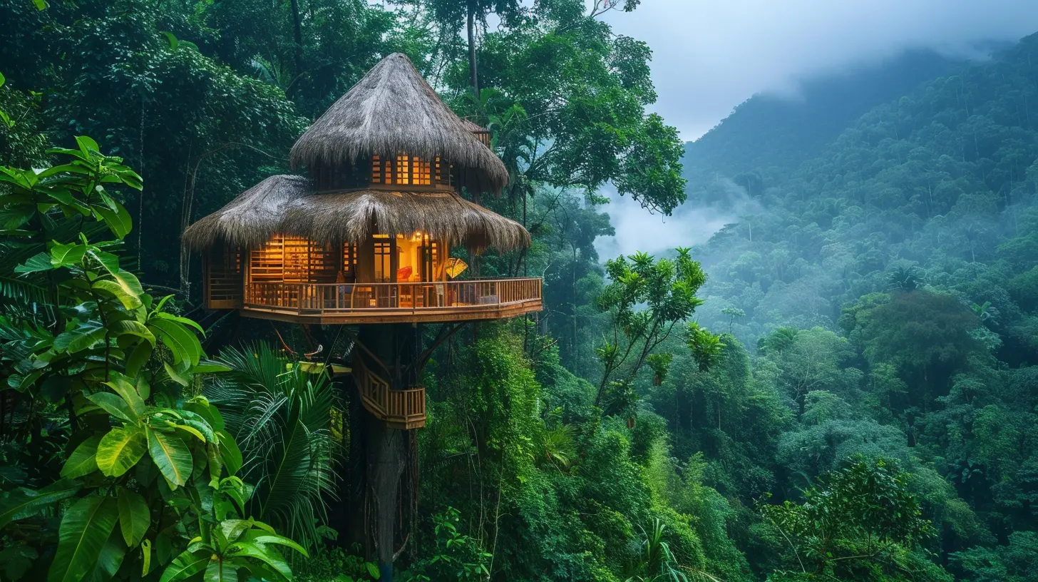 Jungle Treehouses: Stay High Among the Wildlife