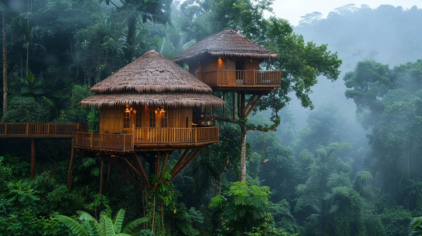 Jungle Treehouses: Stay High Among the Wildlife