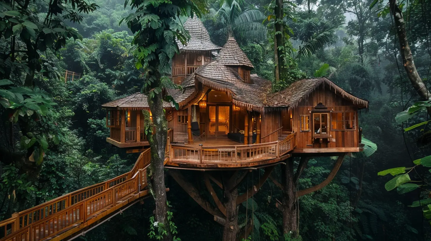 Jungle Treehouses: Stay High Among the Wildlife
