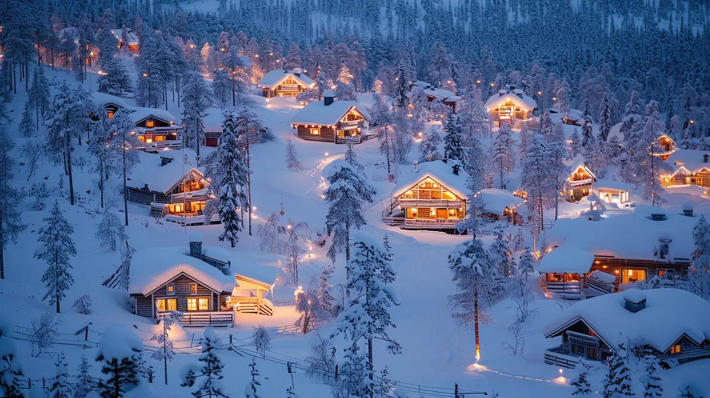 Lapland Adventure: Reindeer Sleigh Rides and Santa’s Village