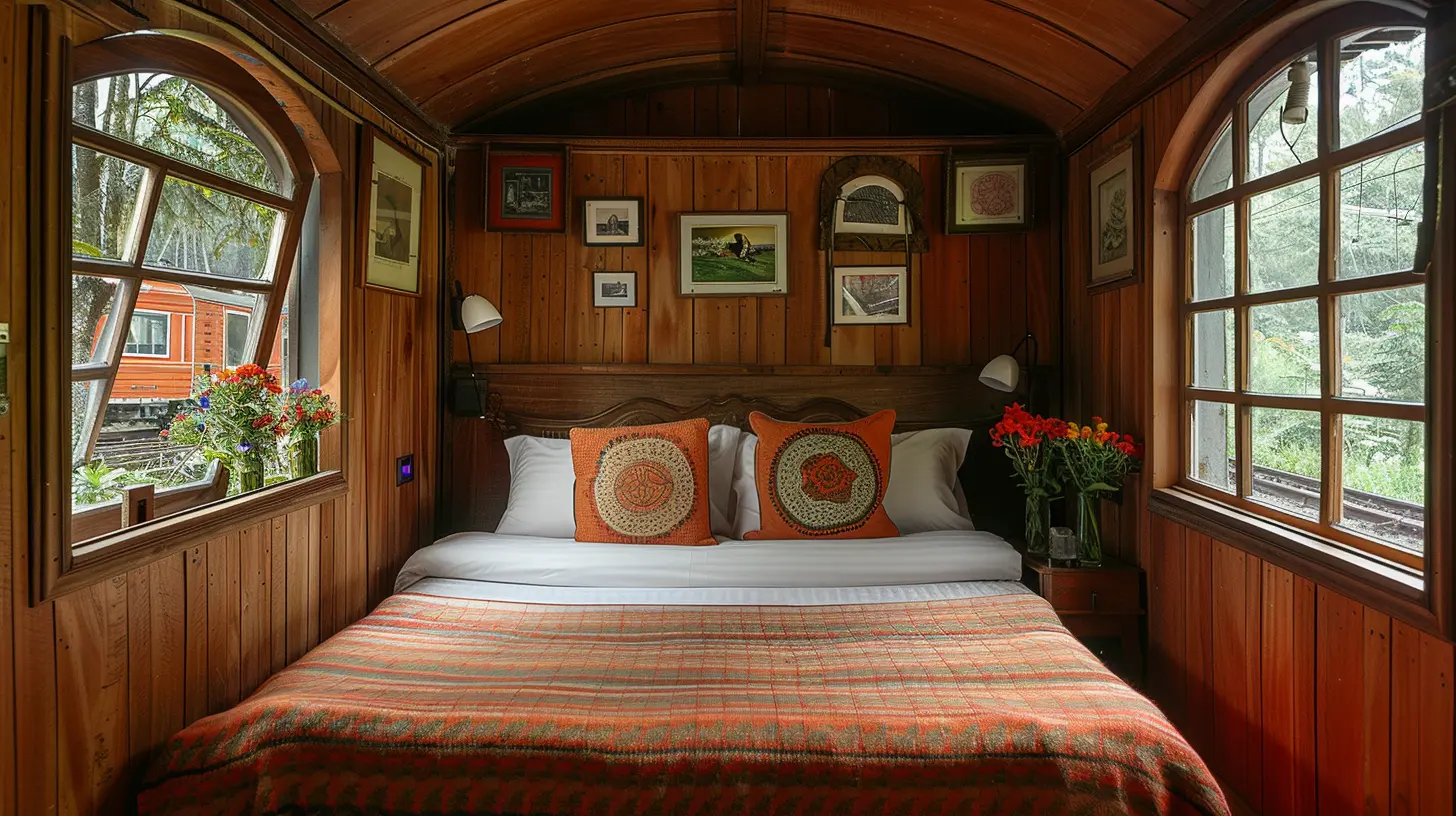 Railway Inns: Sleep in Cozy Converted Train Cars