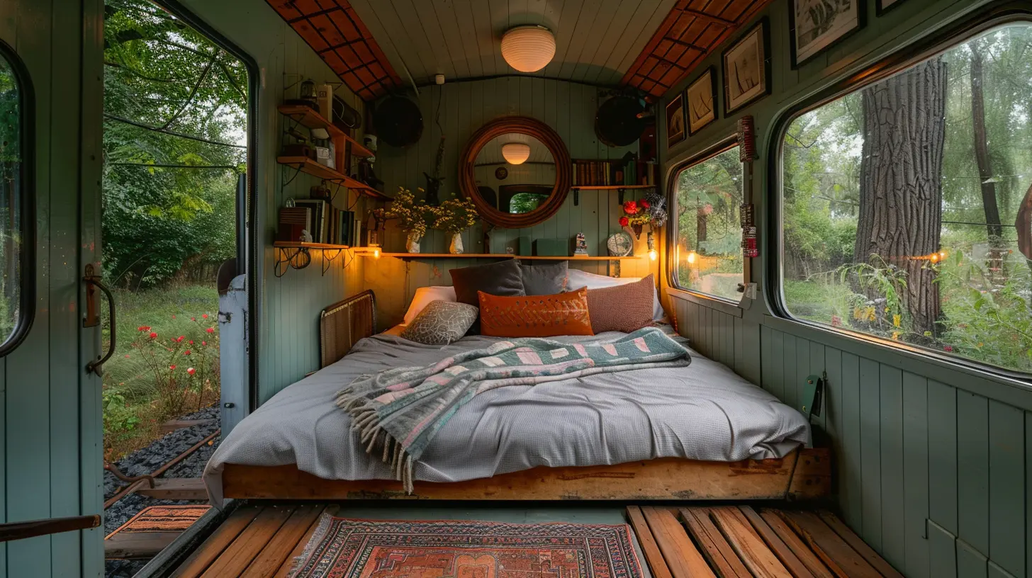 Railway Inns: Sleep in Cozy Converted Train Cars