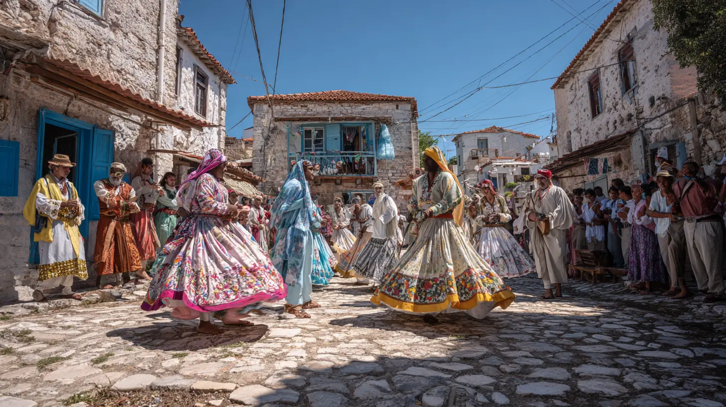 Reviving Greek Mythology through Village Traditions in 2027