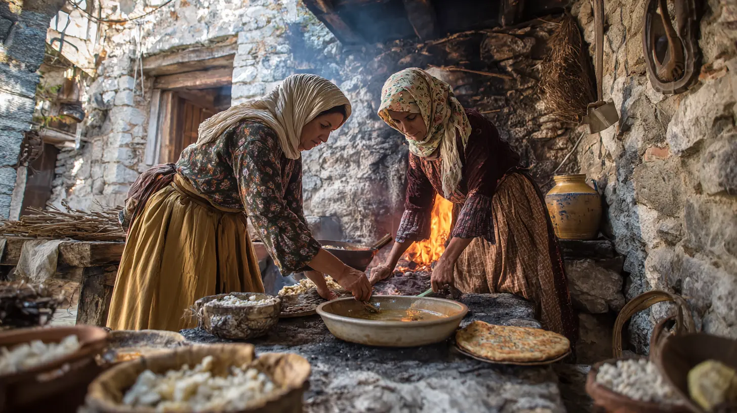 Reviving Greek Mythology through Village Traditions in 2027