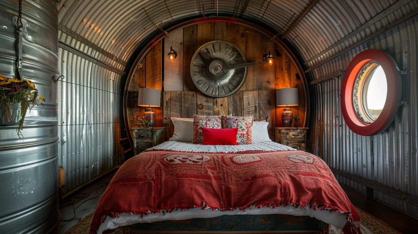 Sleep in a Grain Silo: Rural Elegance Meets Industrial Chic