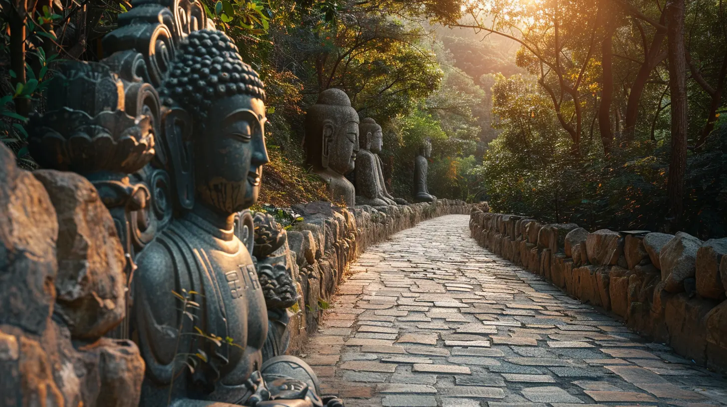 The Spiritual Path: Following the Buddha’s Footsteps Across Asia