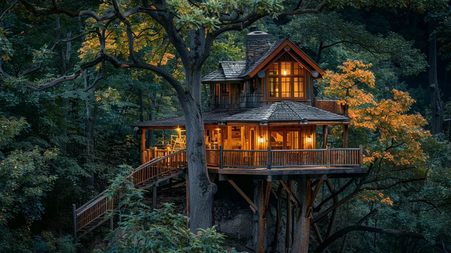 Treehouse Escapes: Sleep Among the Branches