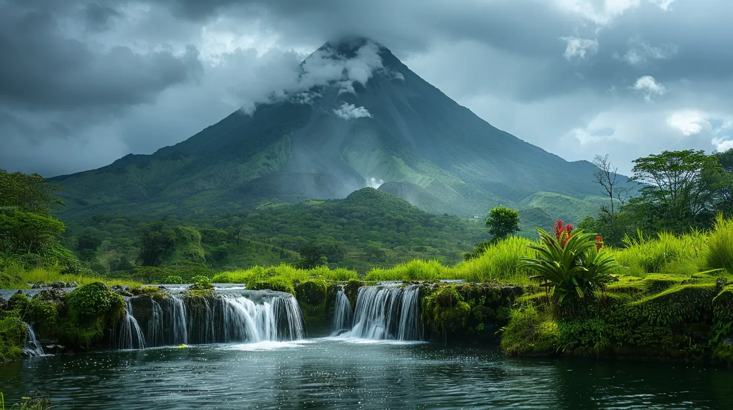Volcanoes and Waterfalls: Unlikely Neighbors in Nature’s Playground