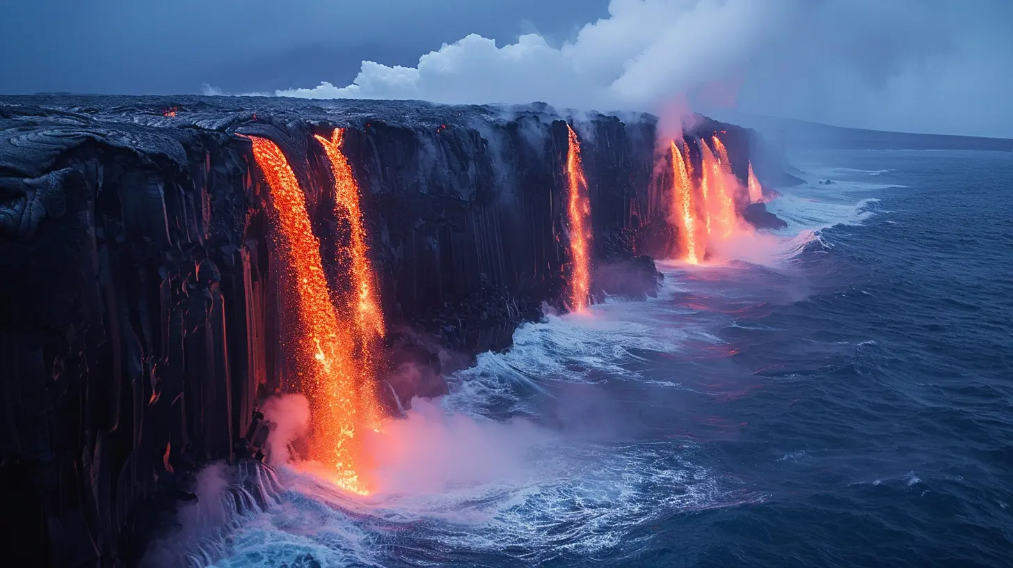 Volcanoes and Waterfalls: Unlikely Neighbors in Nature’s Playground