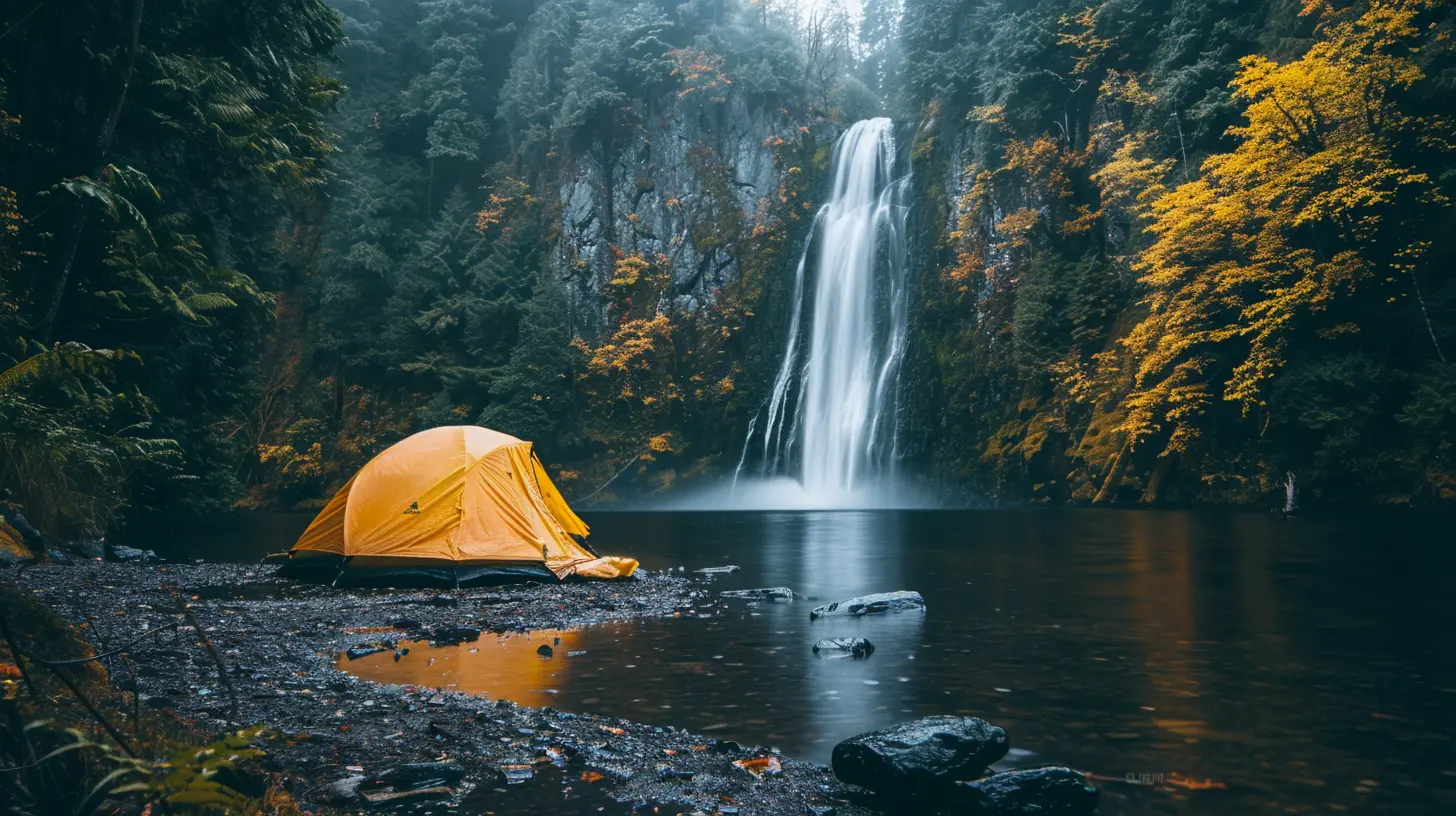 Waterfall Camping: Sleep Next to Nature’s Flow