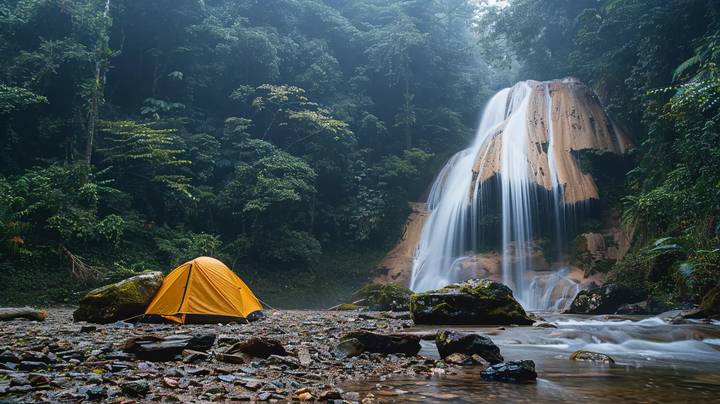 Waterfall Camping: Sleep Next to Nature’s Flow
