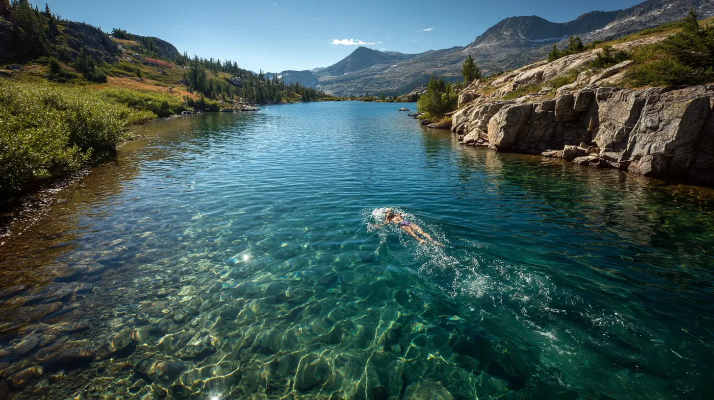 Why Backcountry Lakes Are the Perfect Place for a Swim