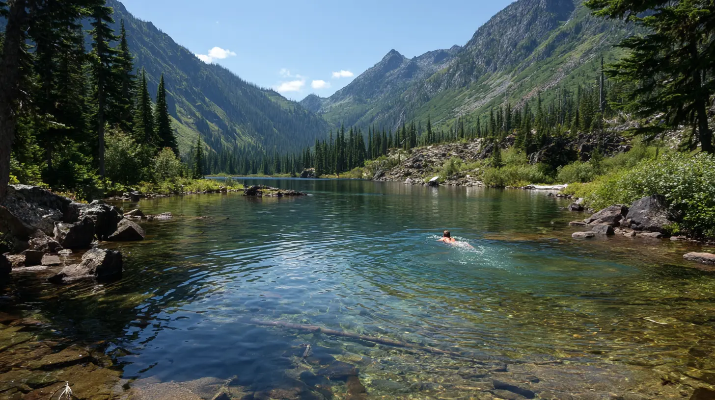Why Backcountry Lakes Are the Perfect Place for a Swim