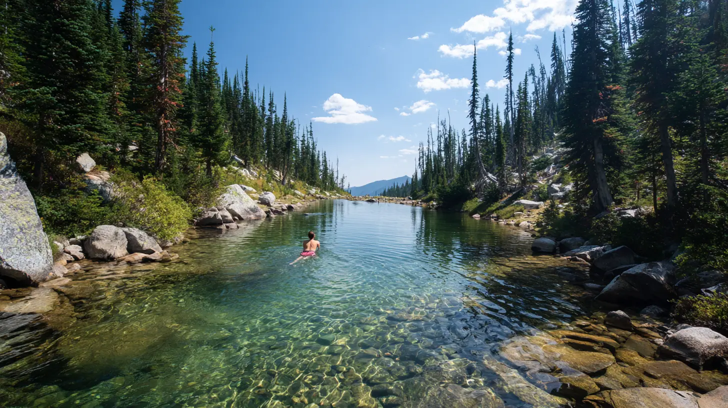 Why Backcountry Lakes Are the Perfect Place for a Swim