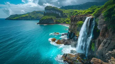 Coastal Cascades: Waterfalls that Meet the Ocean