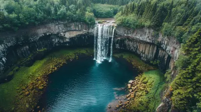 Discovering Waterfalls from Above: Best Drone Photography Locations