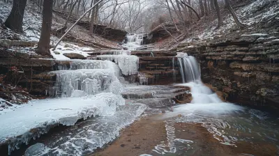 Frozen in Time: Winter’s Transformative Touch on Famous Waterfalls