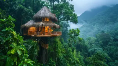Jungle Treehouses: Stay High Among the Wildlife