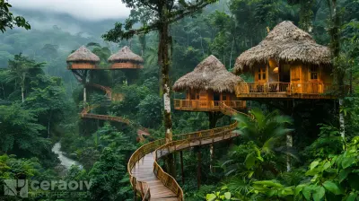 Jungle Treehouses: Stay High Among the Wildlife