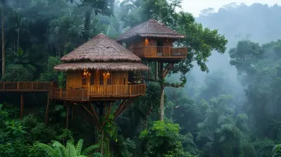 Jungle Treehouses: Stay High Among the Wildlife