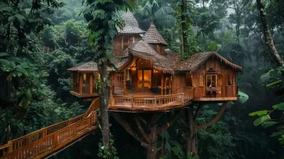 Jungle Treehouses: Stay High Among the Wildlife
