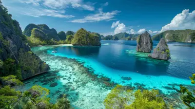 Oceanfront Bliss: The World's Most Exotic Blue Lagoons Await