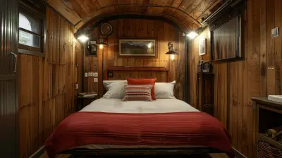 Railway Inns: Sleep in Cozy Converted Train Cars