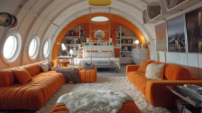 Sky-high Stays in Converted Airplanes
