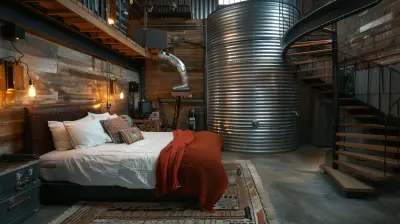 Sleep in a Grain Silo: Rural Elegance Meets Industrial Chic