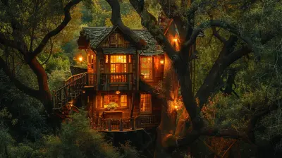 Treehouse Escapes: Sleep Among the Branches