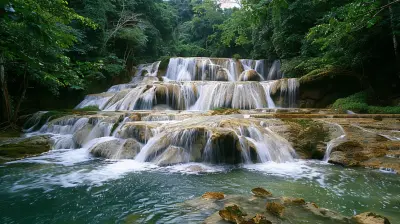 Tropical Treasures: Waterfalls in Rainforest Paradises