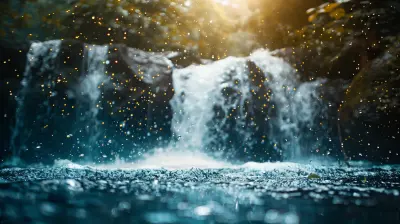 Tropical Treasures Waterfalls In Rainforest Paradises