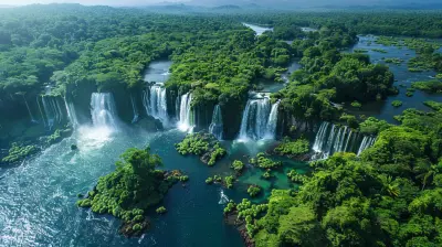 Tropical Treasures: Waterfalls in Rainforest Paradises