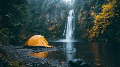 Waterfall Camping: Sleep Next to Nature’s Flow