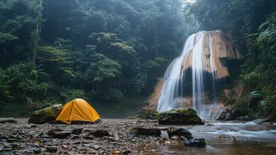 Waterfall Camping: Sleep Next to Nature’s Flow