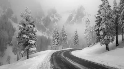 Winter Road Trips: Routes with Epic Snowy Scenery